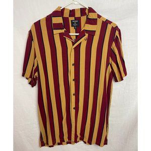 PACSUN Striped Button Up Shirt [MEN'S SIZE SMALL]